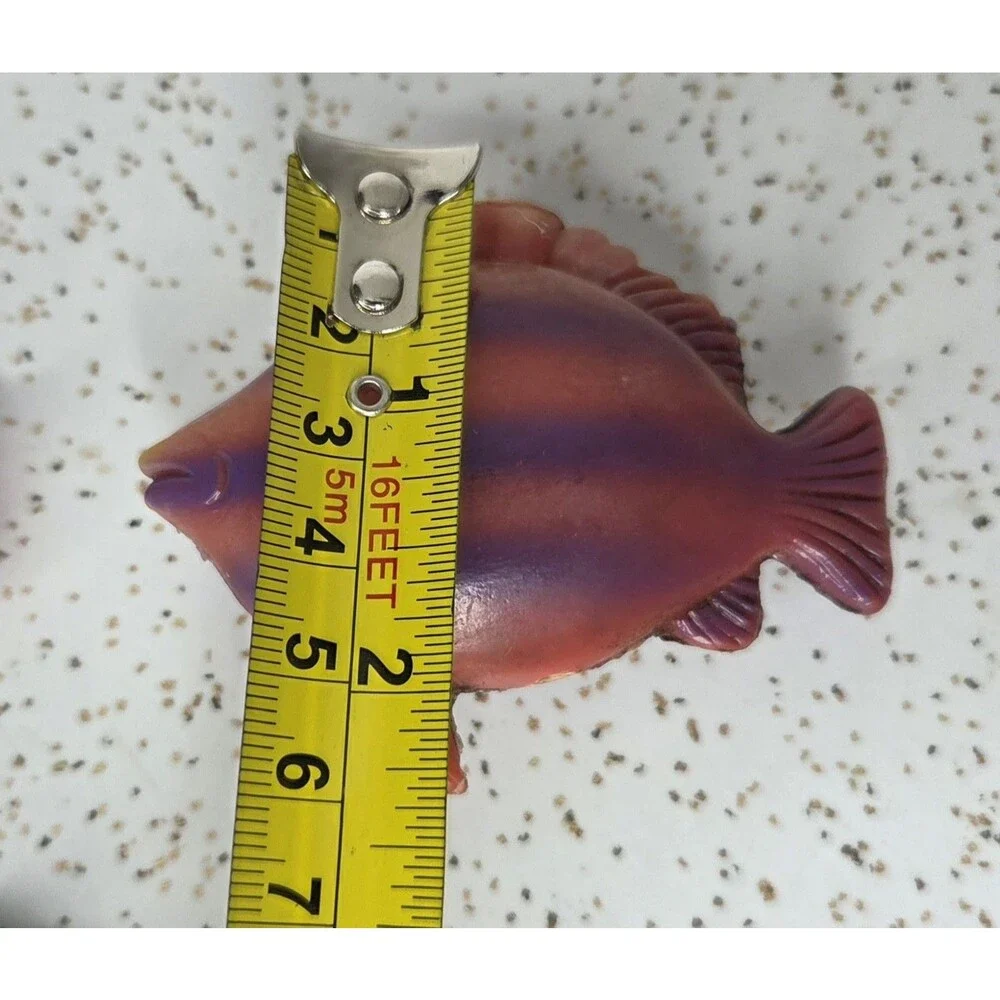 Vtg Blow Mold Tropical Fish Replacement COVERS ONLY String Lights Patio Camping